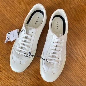 Zara Women's White Sneakers